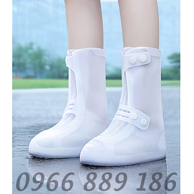 Giày đi mưa của nam giới che giày đi mưa bên ngoài mang giày đi mưa không thấm nước không trơn trượt dày chống mài mòn trẻ em giày silicone nước ngày mưa phụ nữ