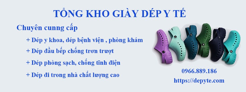 Dép y tế ZaqZeq chính hãng, dép sục y tế đáy mềm không trơn trượt chuyên dụng trong bệnh viện