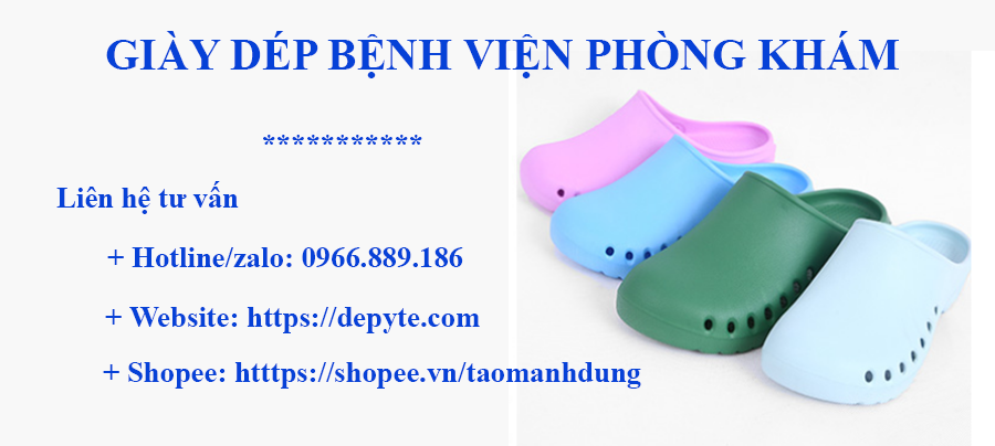 Dép y khoa. dép phẫu thuật siêu chống trượt, thuận tiện di chuyển trong môi trường nhiều nước và hóa chất