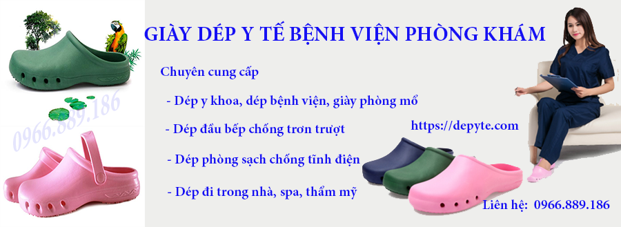 Giày phẫu thuật, dép y khoa, dép phòng thí nghiệm thoáng khí, chống trượt, chống nhỏ giọt chất lượng cao